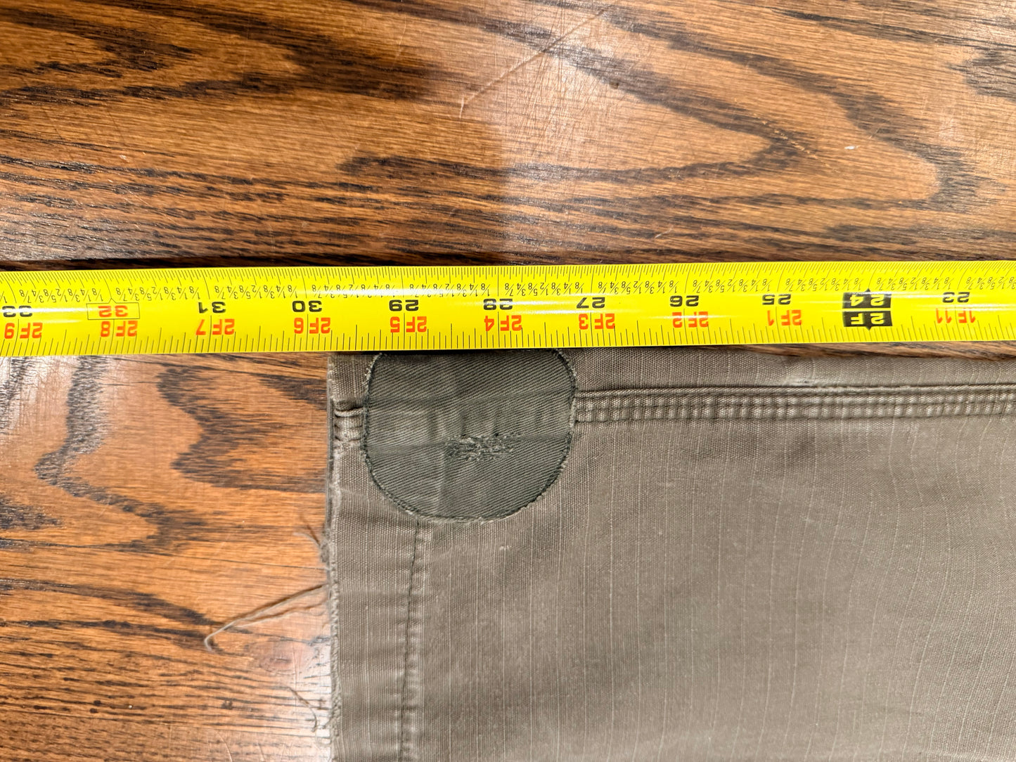 Carhartt Patched Ripstop Work Pants Distressed Utility Cargo 27x30 Streetwear