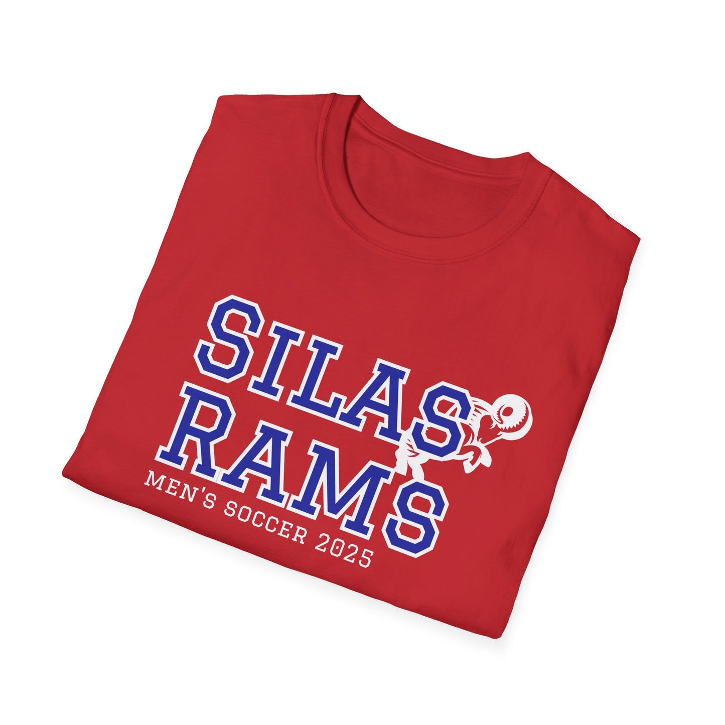 Unisex Softstyle T-Shirt - Silas Rams Men's Soccer 2025