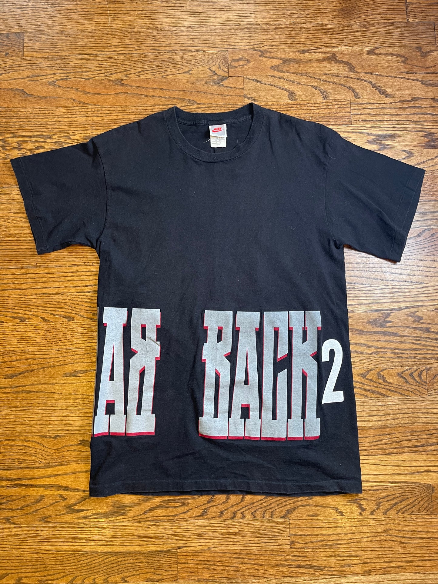 Nike Back 2 Back T-Shirt | 90s Vintage | Jordan | Large