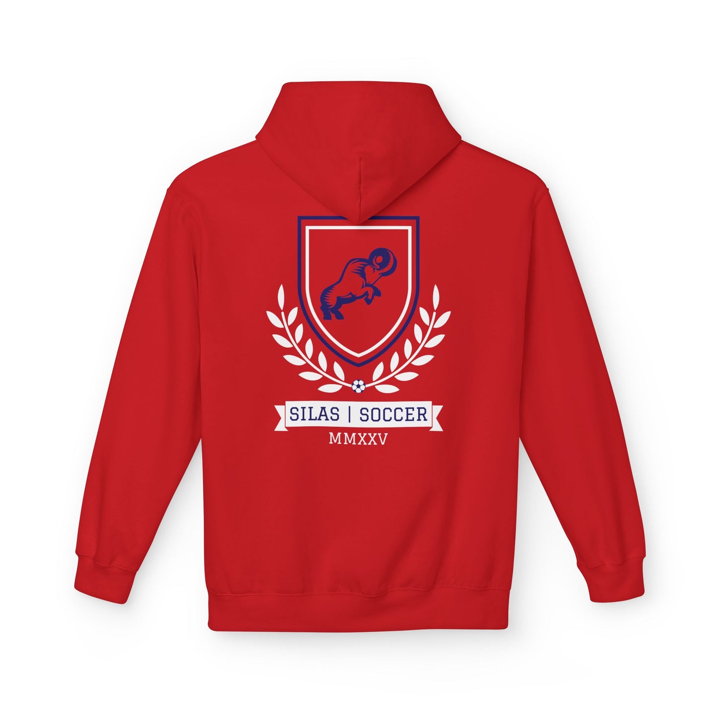 Silas Soccer Hoodie | Unisex Fleece with Custom Design