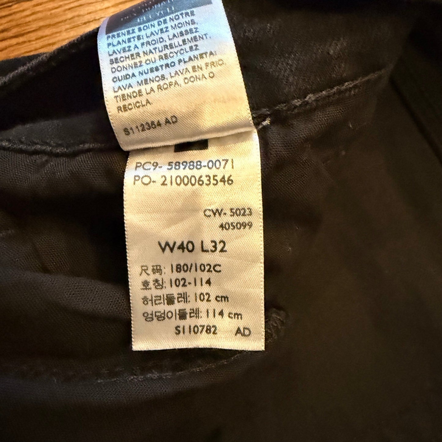Signature by Levi Strauss Men's Straight Fit Jeans Black W40 L32 58988-0071
