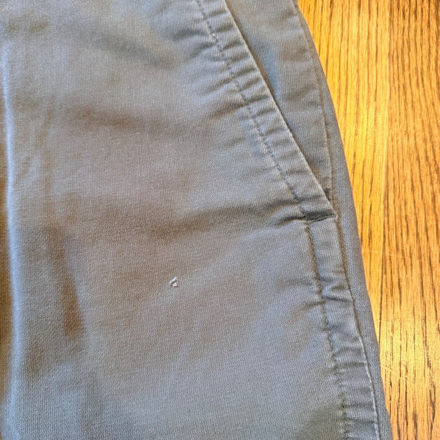 Vintage Dockers Relaxed Fit Chino Pants Side Zipper Pocket 34x30 Green