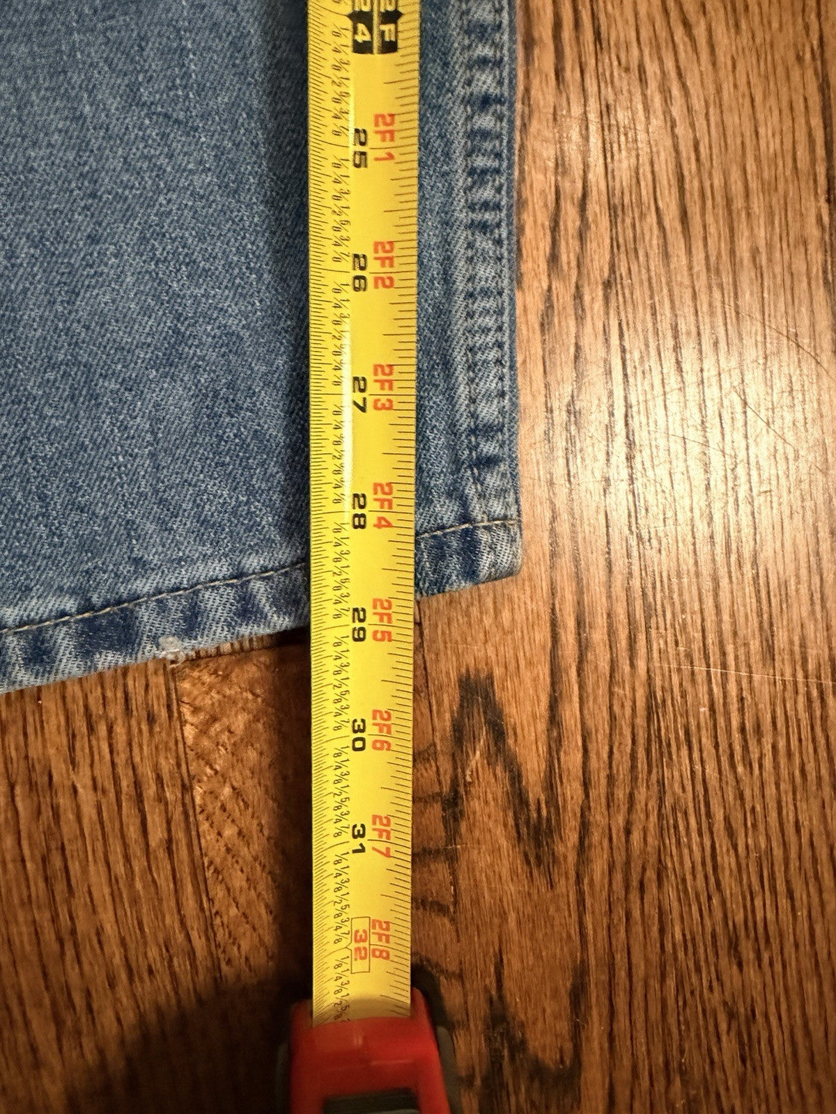 Levis 505 Jeans Mens 40x30 Whiskered Denim Y2K