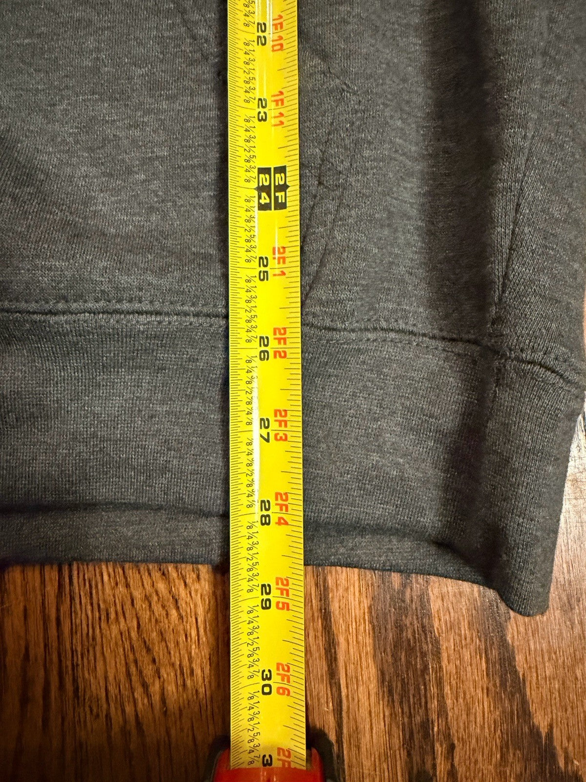 Billabong Youth L (adult s) Pullover Hoodie Sweatshirt Grey/peach Cotton