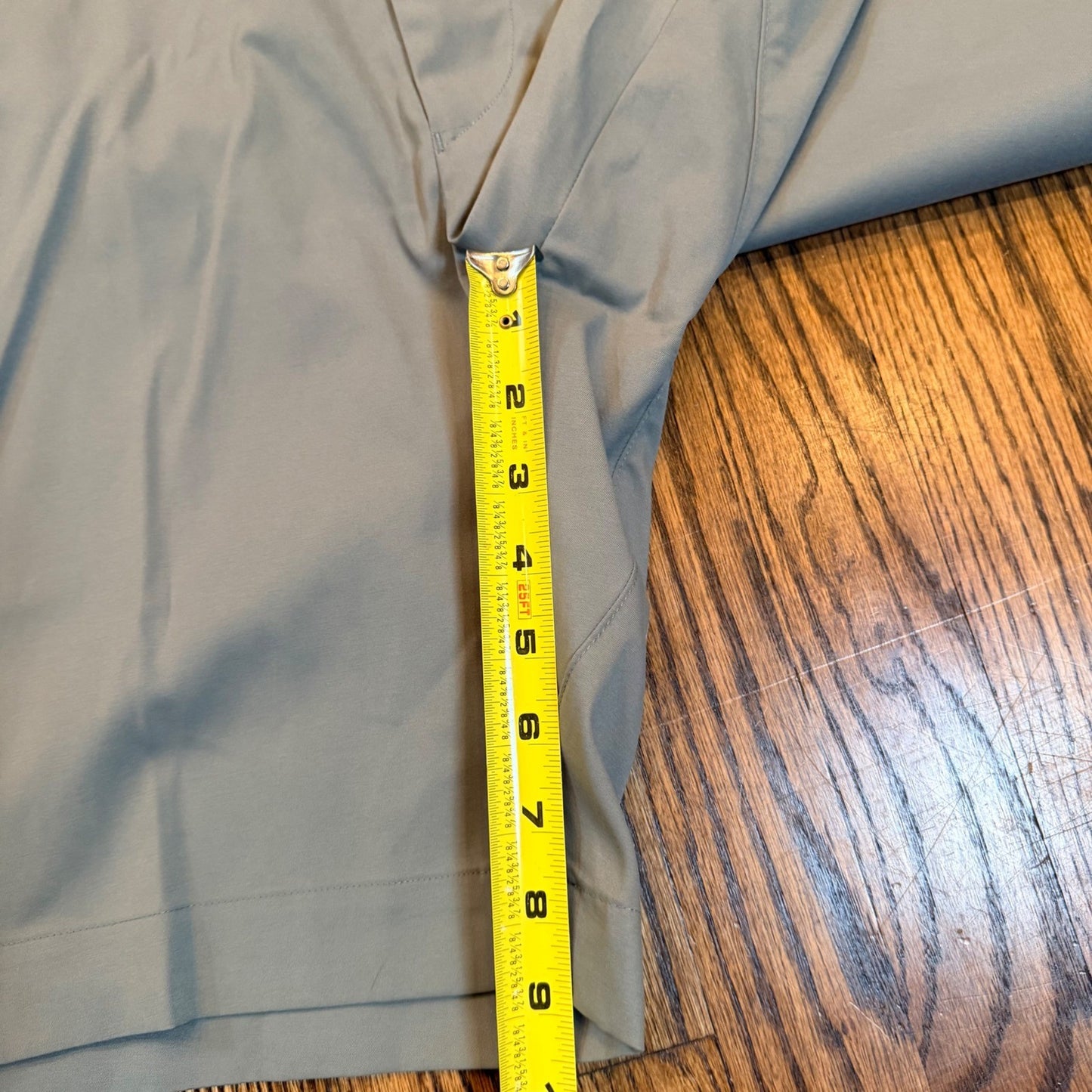 RLX Ralph Lauren Tailored Fit Golf Shorts Performance Wicking 36 Gray
