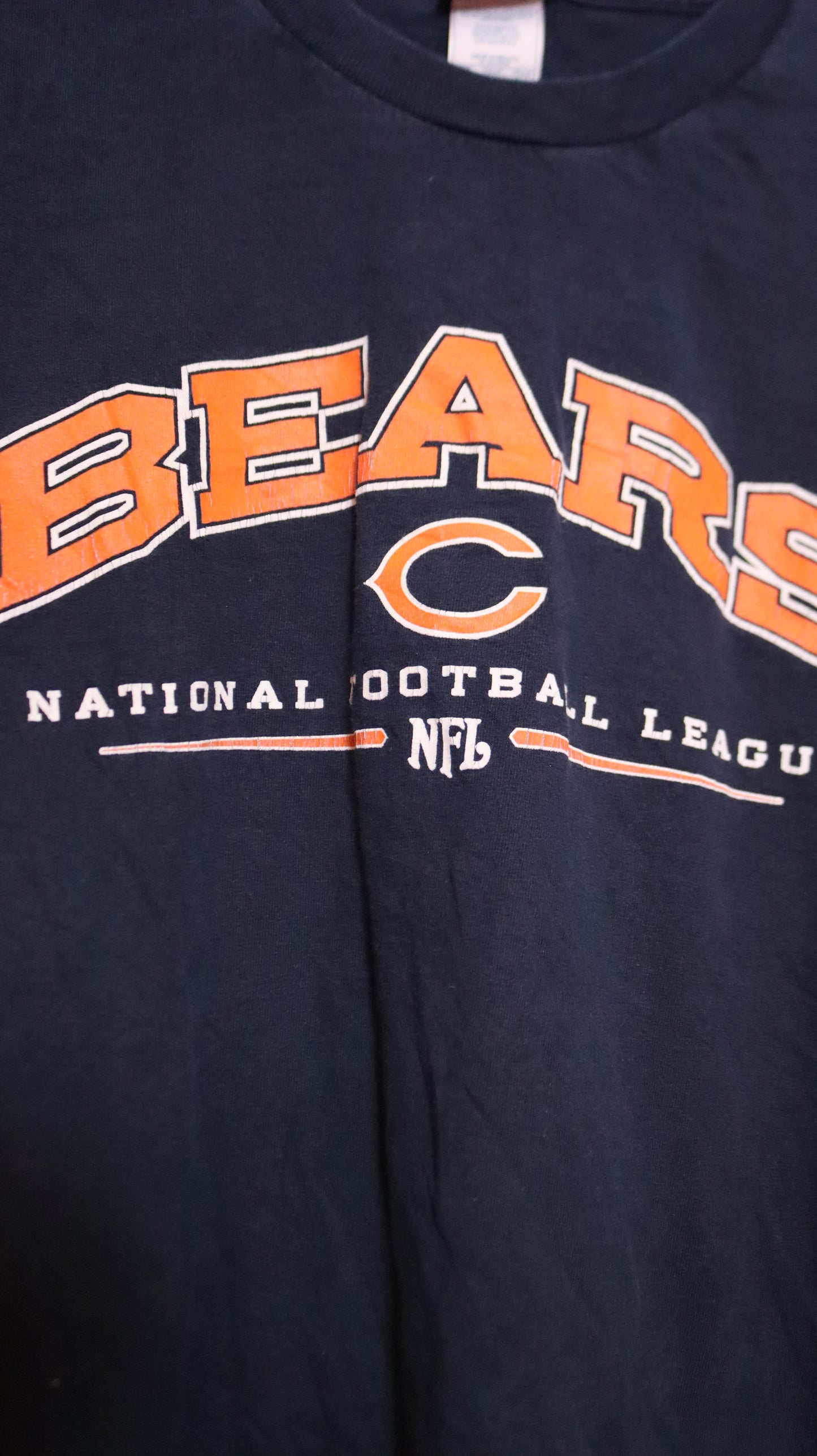 Vintage Chicago Bears Long Sleeve T-Shirt – NFL Team Apparel 90s Fanwear | The Attic Clothing