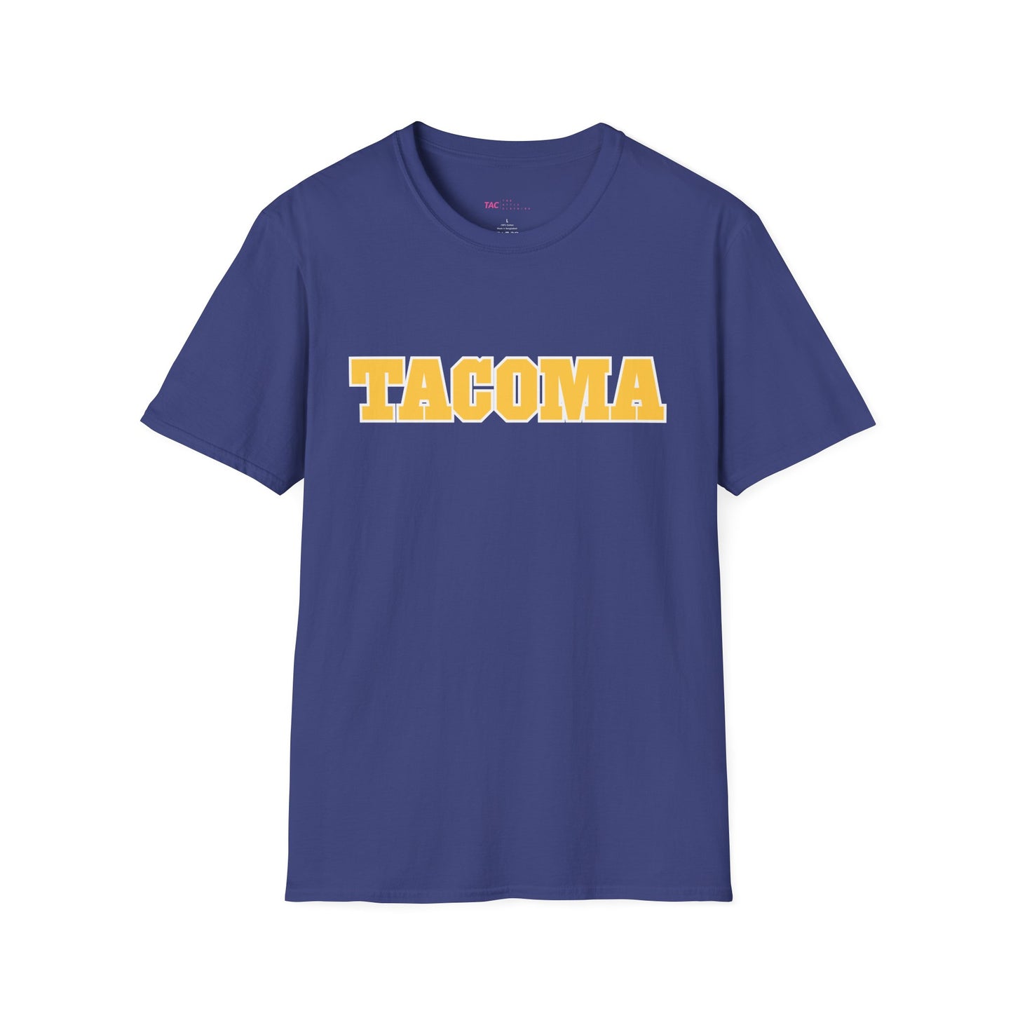 Tacoma Unisex Softstyle T-Shirt - Casual City Pride Tee