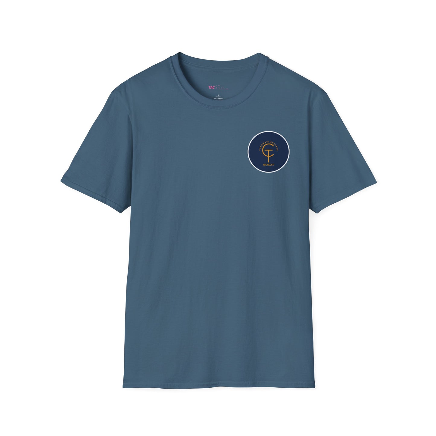 Tacoma’s College Unisex Softstyle T-Shirt - Casual Vintage Tee for Students & Alumni