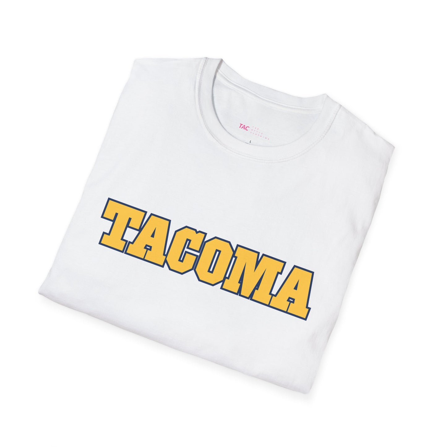 Tacoma Unisex Softstyle T-Shirt - Casual City Pride Tee
