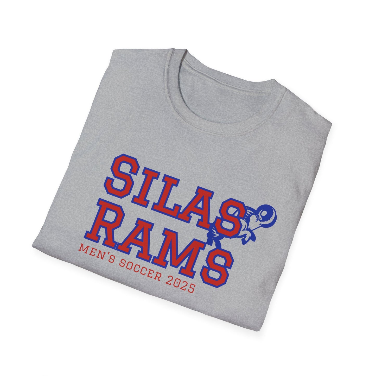 Unisex Softstyle T-Shirt - Silas Rams Men's Soccer 2025