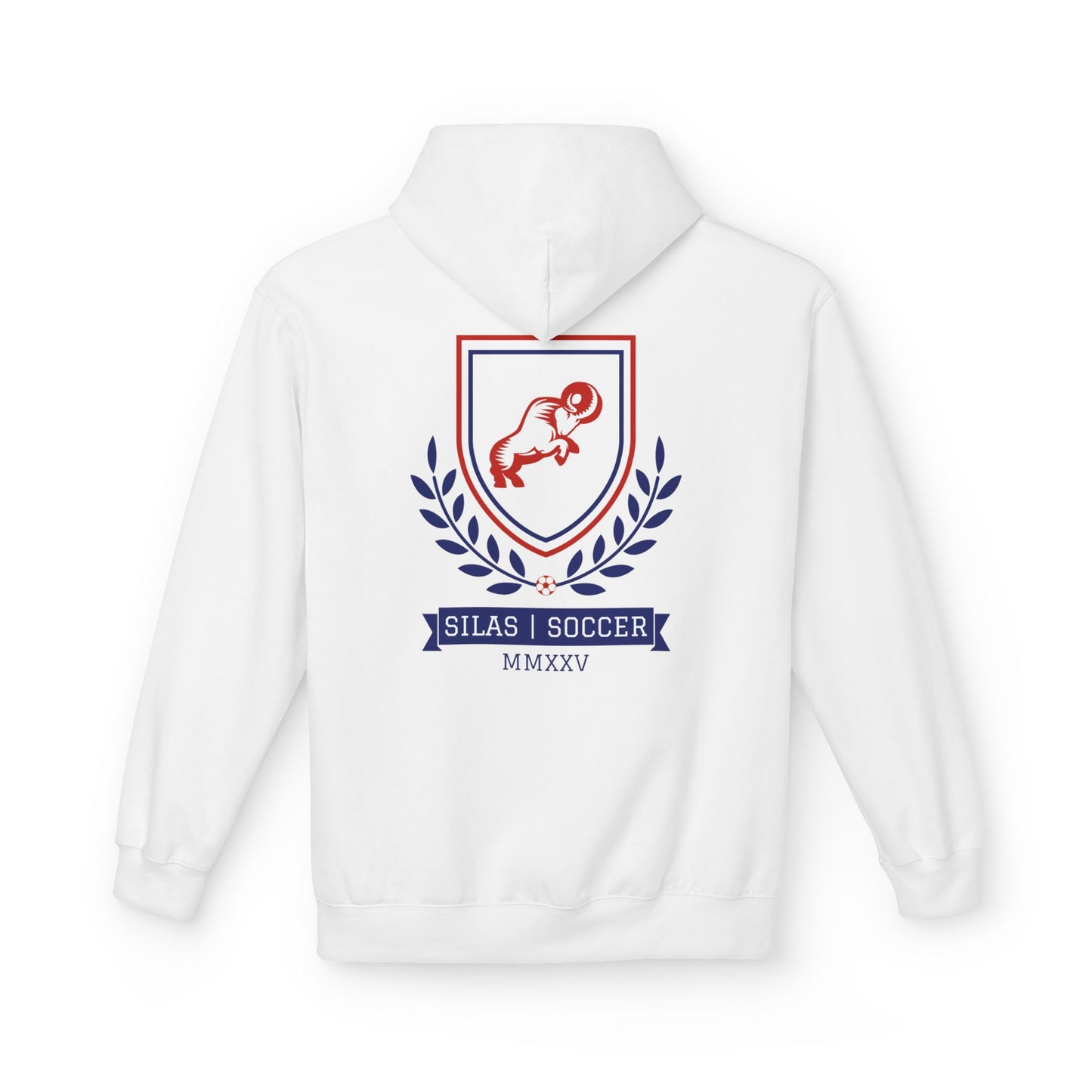 Silas Soccer Hoodie | Unisex Fleece with Custom Design