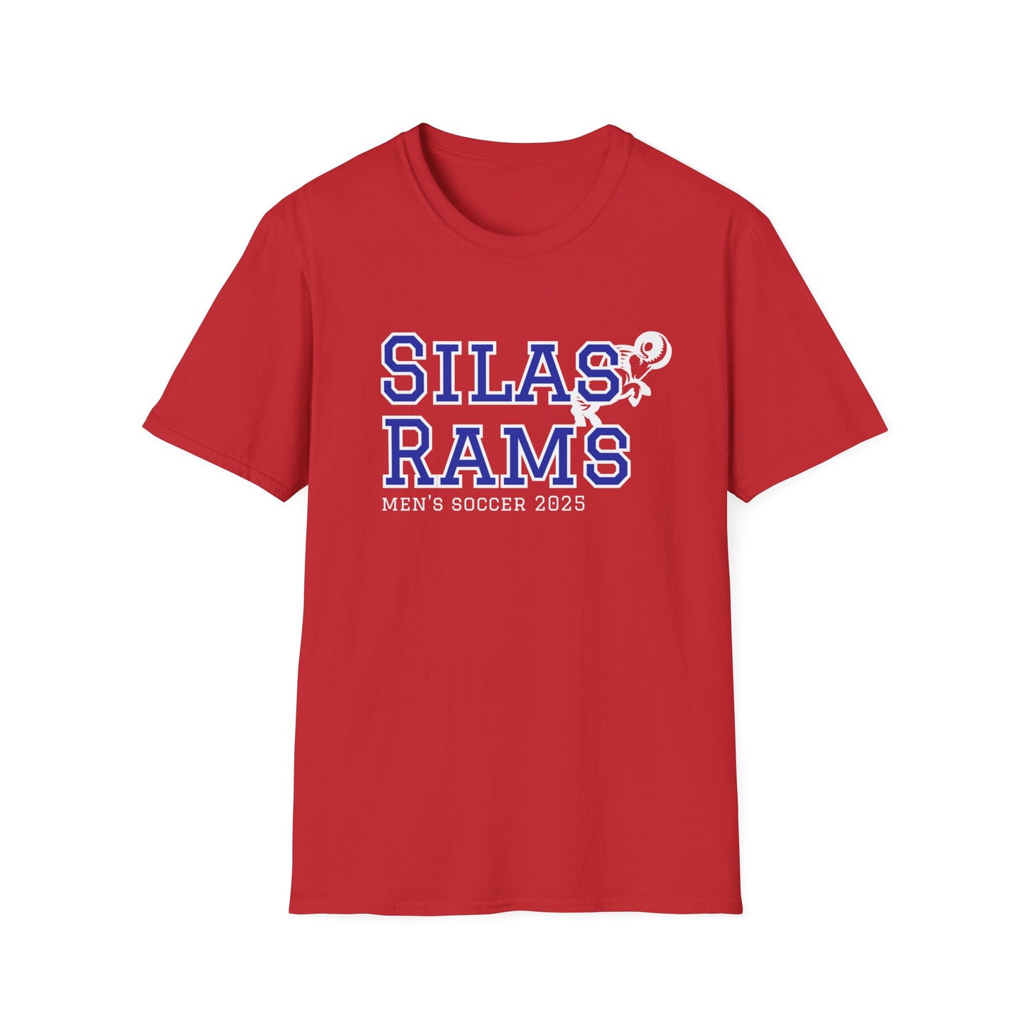 Unisex Softstyle T-Shirt - Silas Rams Men's Soccer 2025