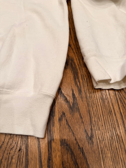 Vintage 80s Santa Scene Sweatshirt Fruit of the Loom XL Made in USA ETD Edith Co