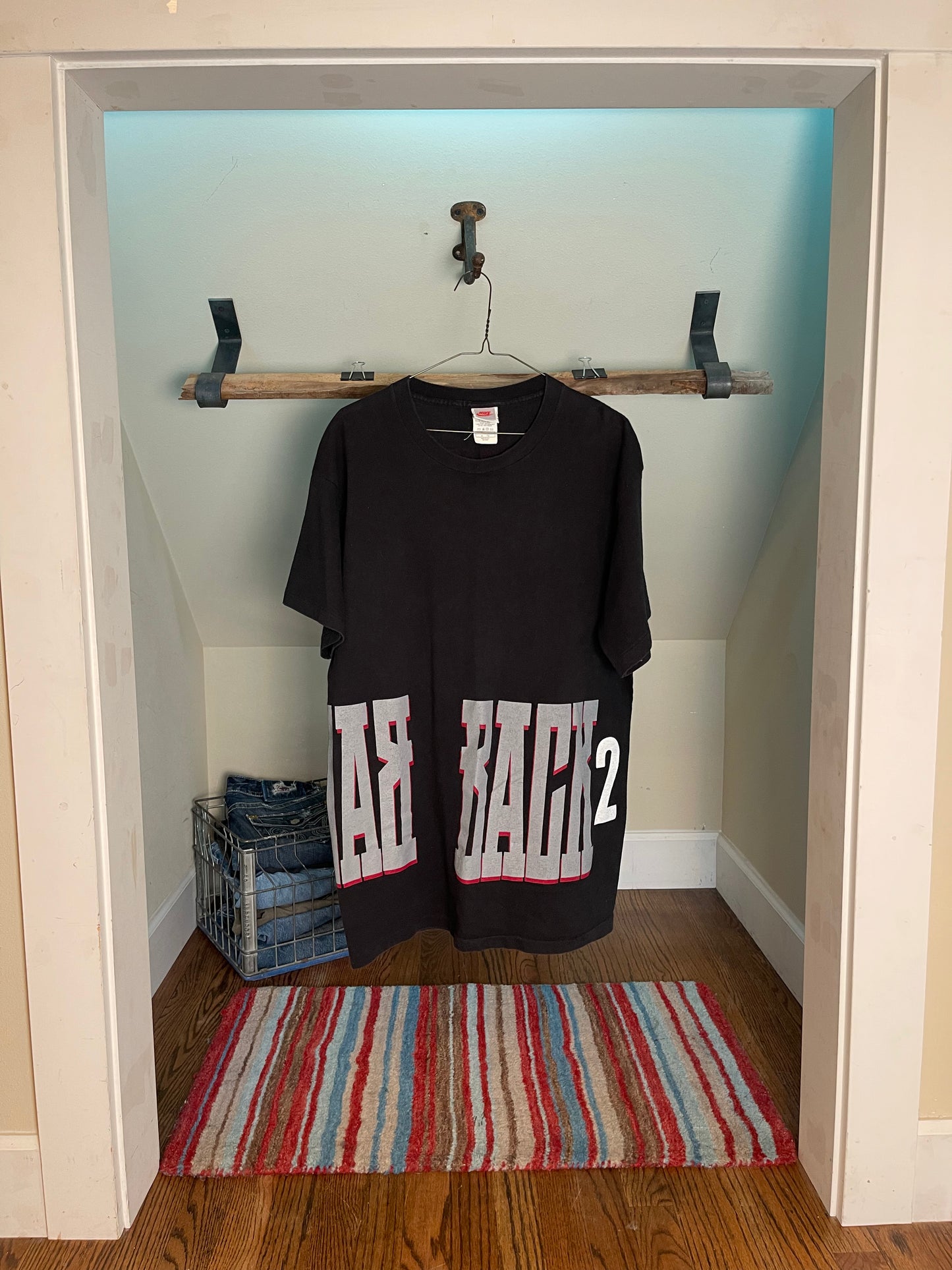 Nike Back 2 Back T-Shirt | 90s Vintage | Jordan | Large