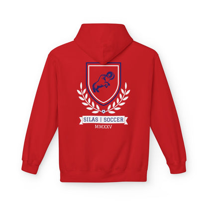 Silas Soccer Hoodie | Unisex Fleece with Custom Design