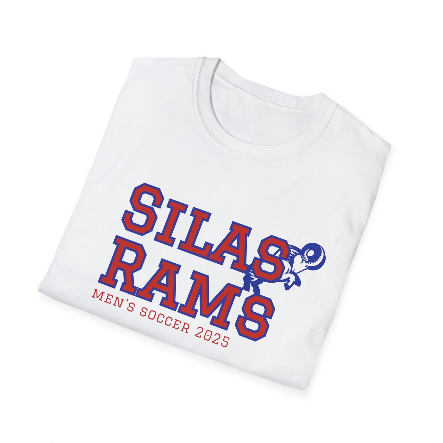 Unisex Softstyle T-Shirt - Silas Rams Men's Soccer 2025