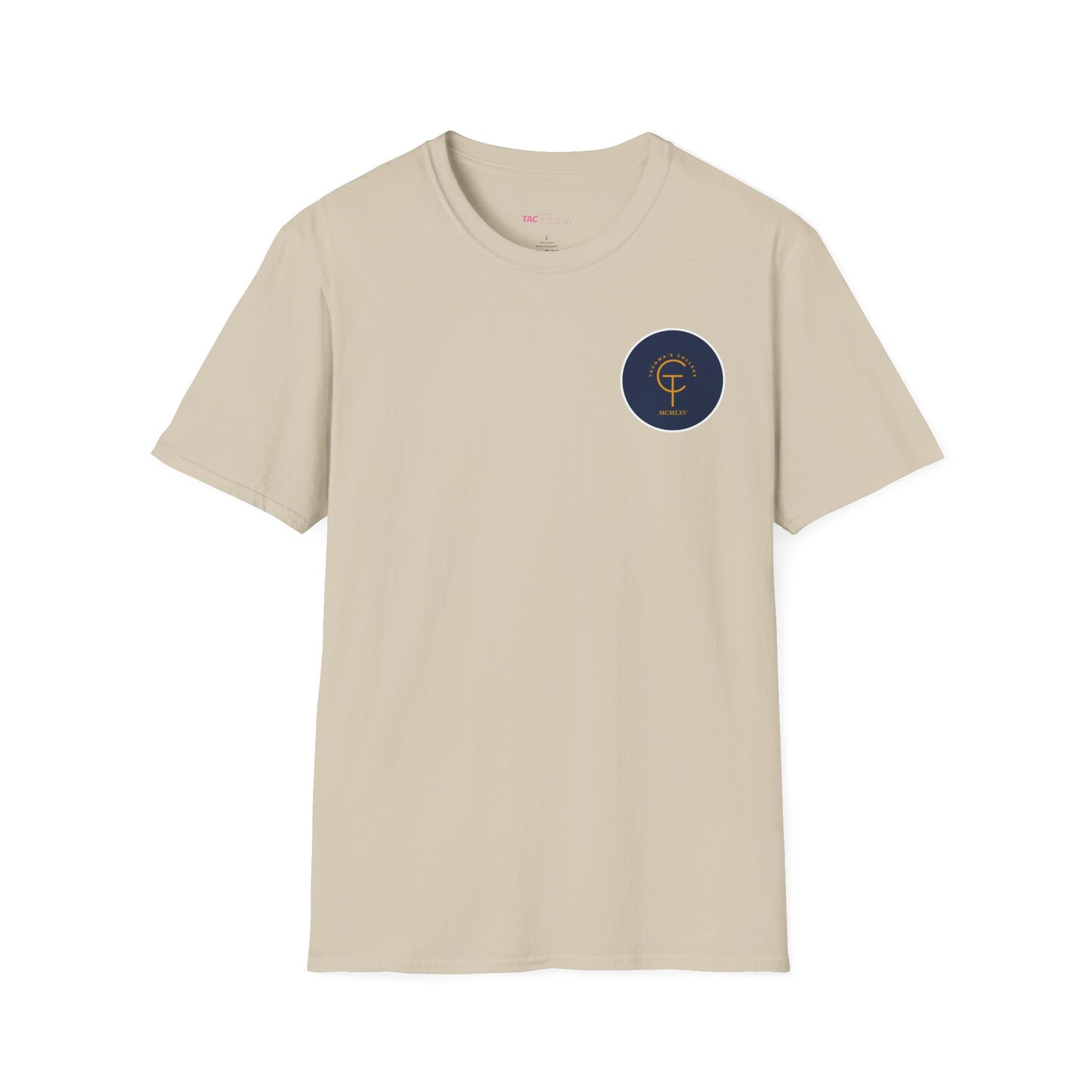 Tacoma’s College Unisex Softstyle T-Shirt - Casual Vintage Tee for Students & Alumni
