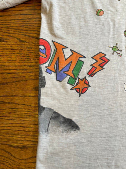 Vintage 90s Nike “Hare Jordan” Bugs Bunny T-Shirt Single Stitch XL Space Jam Era