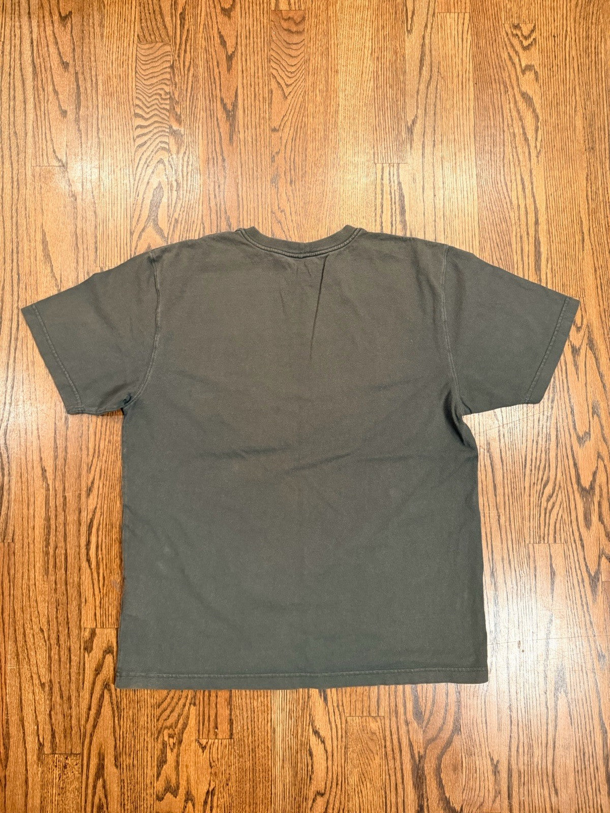Carhartt Shirt Mens XL Tan Pocket Loose Fit Workwear Short Sleeve Tee