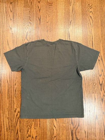 Carhartt Shirt Mens XL Tan Pocket Loose Fit Workwear Short Sleeve Tee