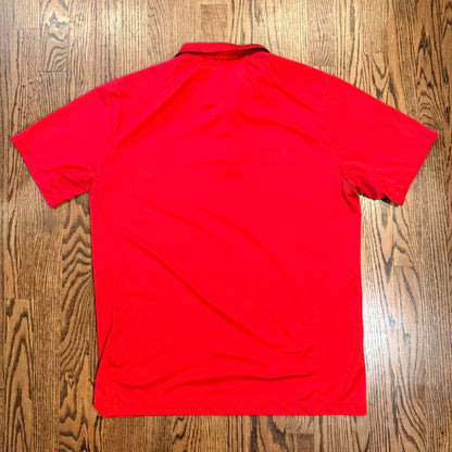 Nike Golf Tour Performance Dri-FIT Polo Shirt Mens Large Red