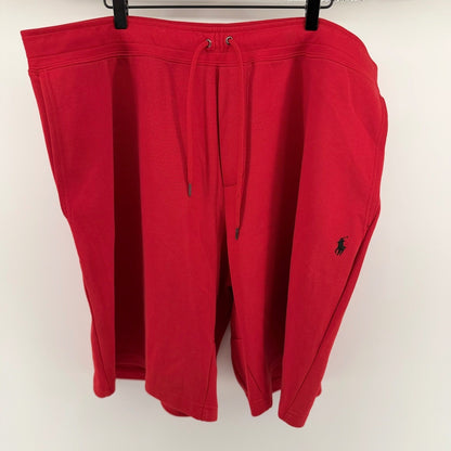 Polo Ralph Lauren Knit Sweat Shorts Big & Tall 3XB Red Pony Logo Athletic Casual
