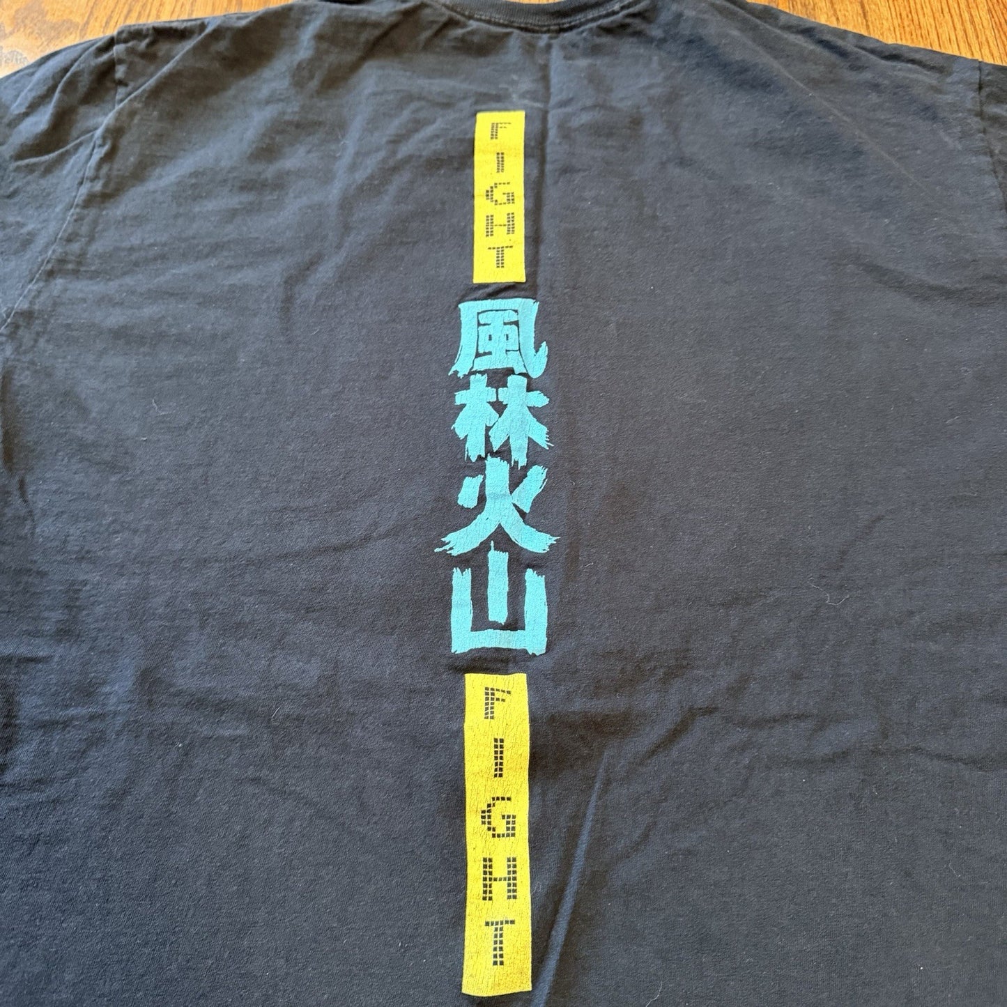 Street Fighter Mens T Shirt Black XL Ryu Ken Chun-Li Graphic Tee
