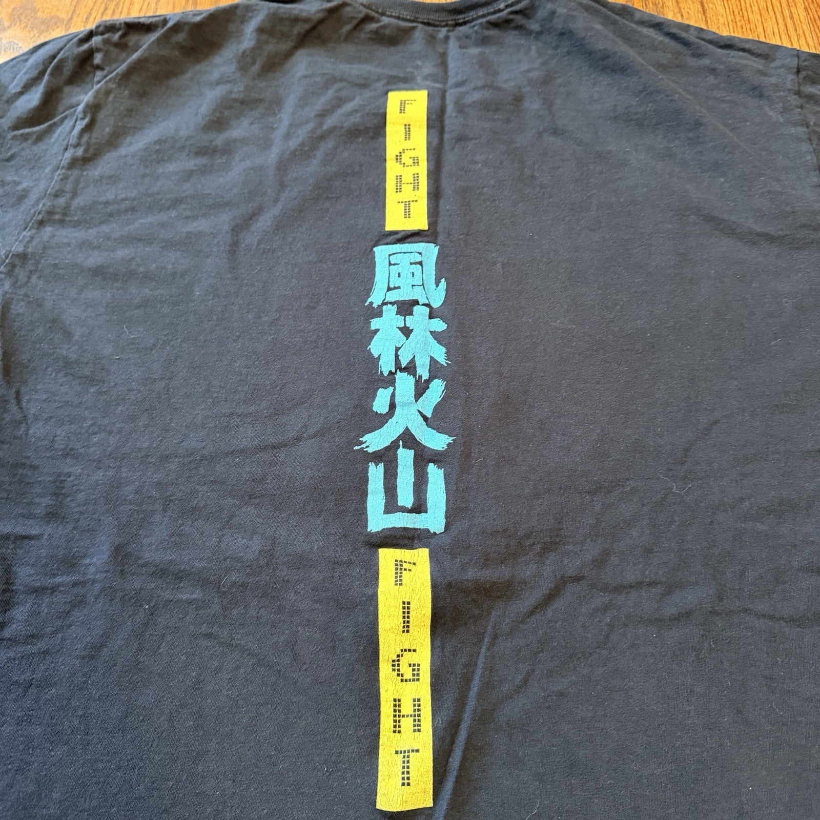 Street Fighter Mens T Shirt Black XL Ryu Ken Chun-Li Graphic Tee