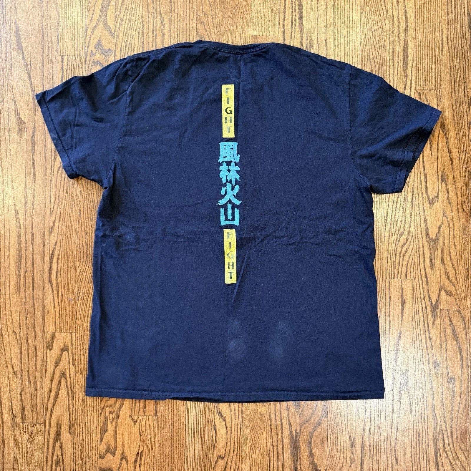 Street Fighter Mens T Shirt Black XL Ryu Ken Chun-Li Graphic Tee