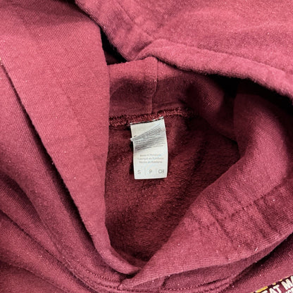 Stewart’s Meat Market Hoodie Yelm WA Local PNW Graphic Pullover Burgundy Size S