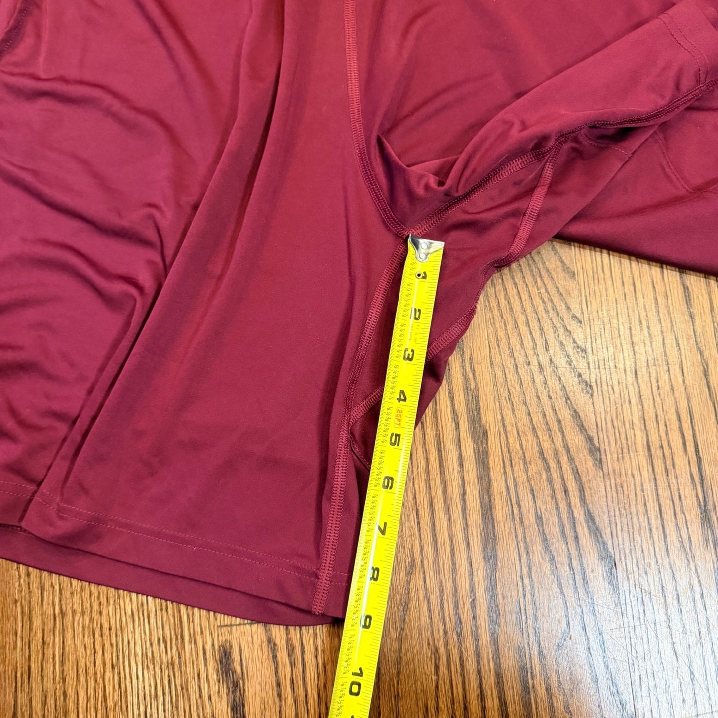 Nike Dri-FIT Athletic Basketball Shorts 728233-669 XXL Maroon Burgundy Men's