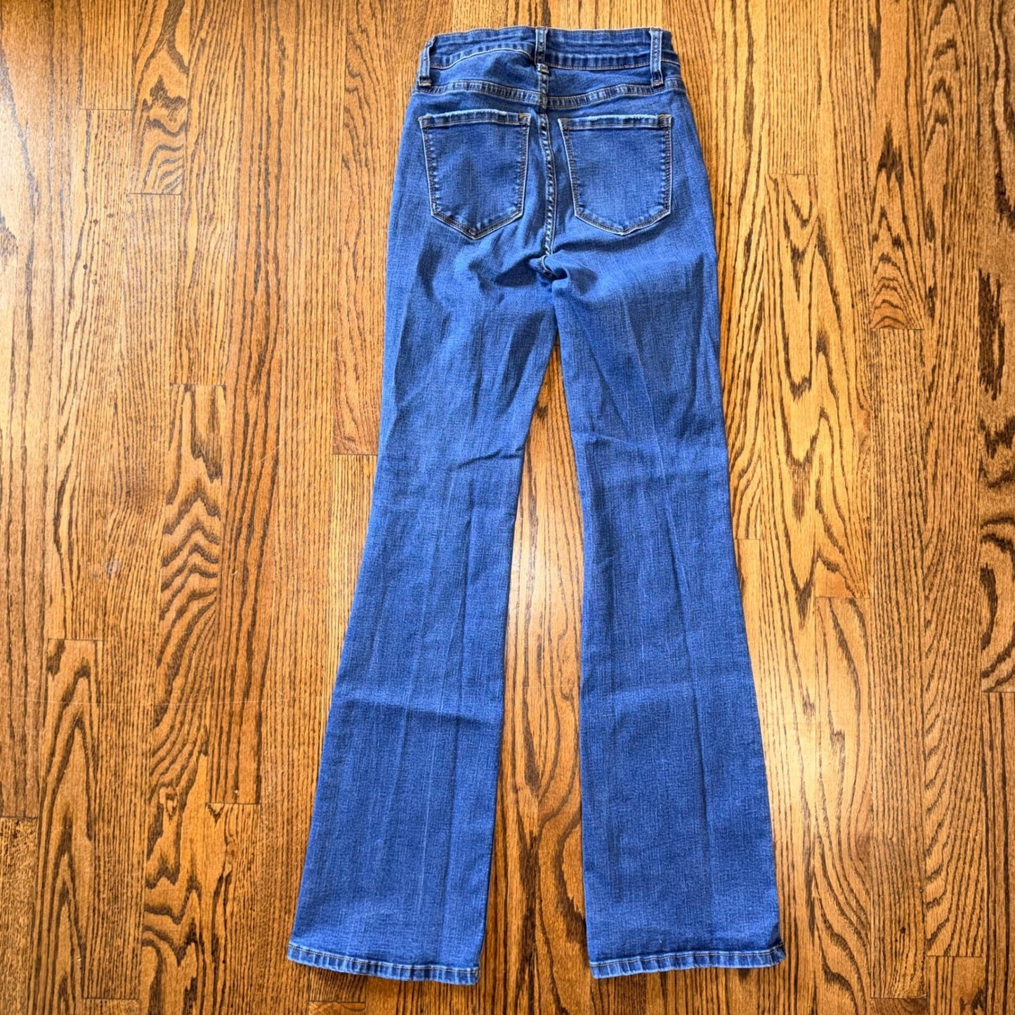 Hammer Jeans High Rise Flare Leg Stretch Denim Jeans Size 1 Blue Medium Wash