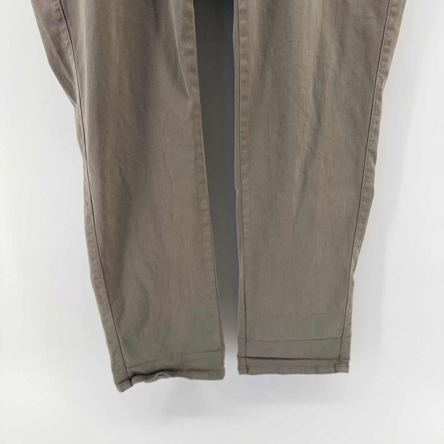 Peter Millar Crown 5-Pocket Pants Straight Leg Chino Golf Trousers 38 Grey Prep