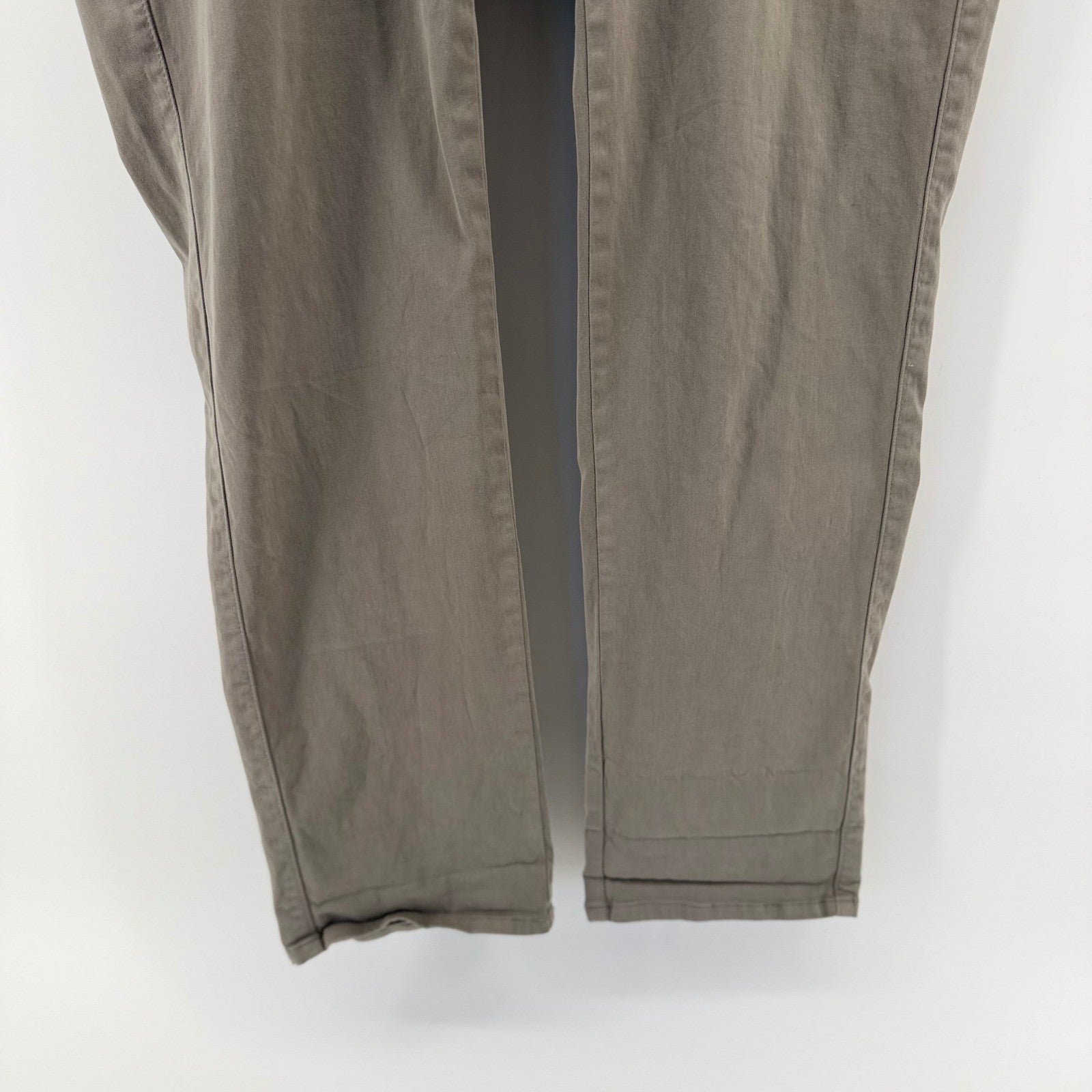 Peter Millar Crown 5-Pocket Pants Straight Leg Chino Golf Trousers 38 Grey Prep