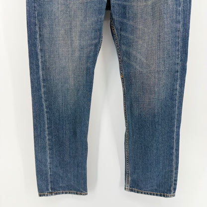 Levi's 505 Regular Fit Straight Leg Jeans Medium Wash Denim 32x30 Blue Mens