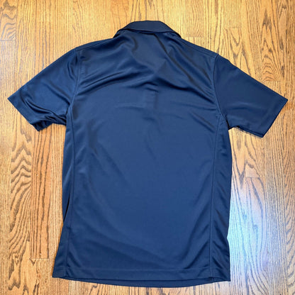Nike Golf Dri-FIT Polo Shirt Short Sleeve Performance Swoosh Size M Black