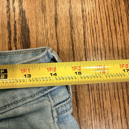 Old Navy High Rise WOW Wide Leg San Catarina Light Blue Denim Jeans Womens 6