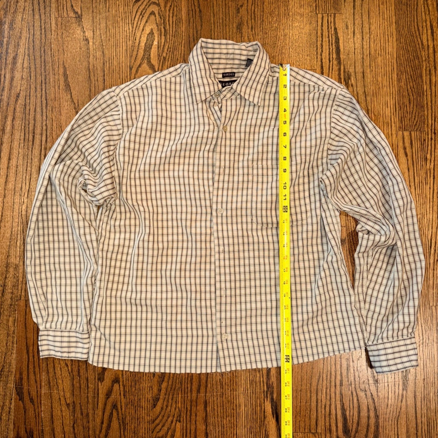 Mixed Brand Custom Cropped Tops Bundle 9pc Flannel Hoodie Button Down Mens M/L