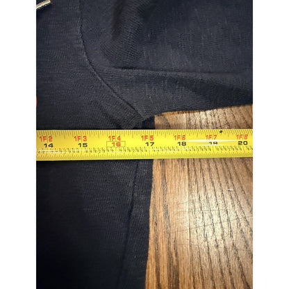 Gap 1969 Authentic Apparel Hoodie Graphic Pullover Small Navy Blue Spring