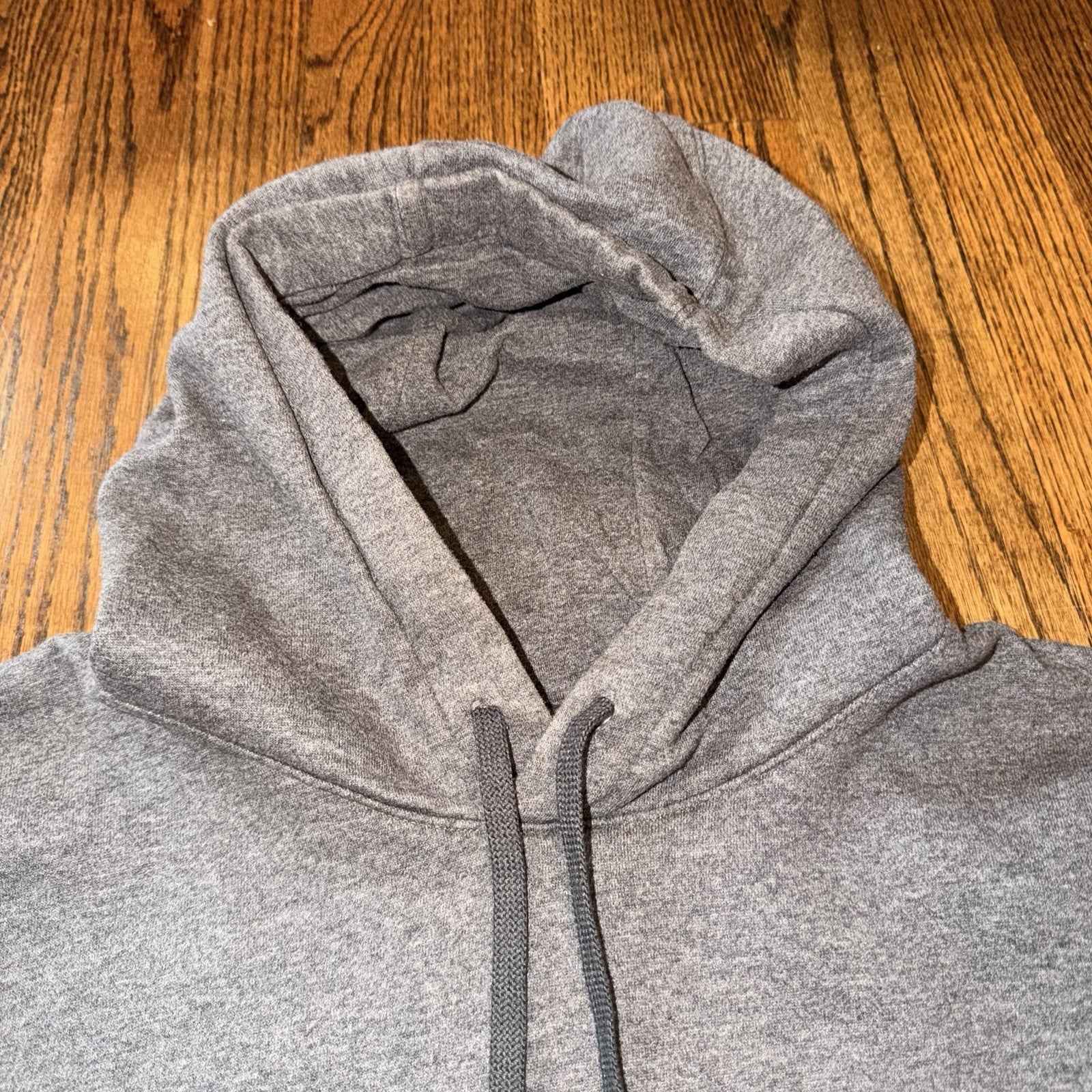 Nike Men's Club Charcoal Heather Fleece Pullover Hoodie BV2654-071 Size XXL