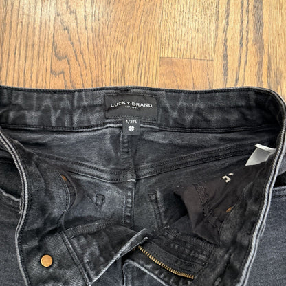 Lucky Brand Women's Lizzie Low-Rise Skinny Women’s Jeans - Clean Black 4/27L