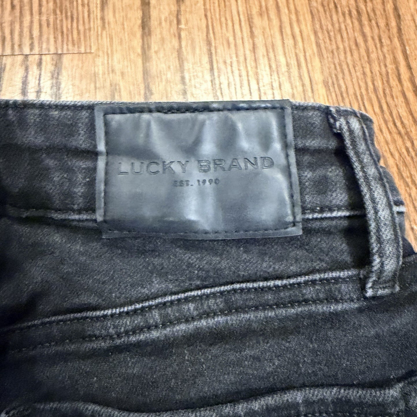 Lucky Brand Women's Lizzie Low-Rise Skinny Women’s Jeans - Clean Black 4/27L
