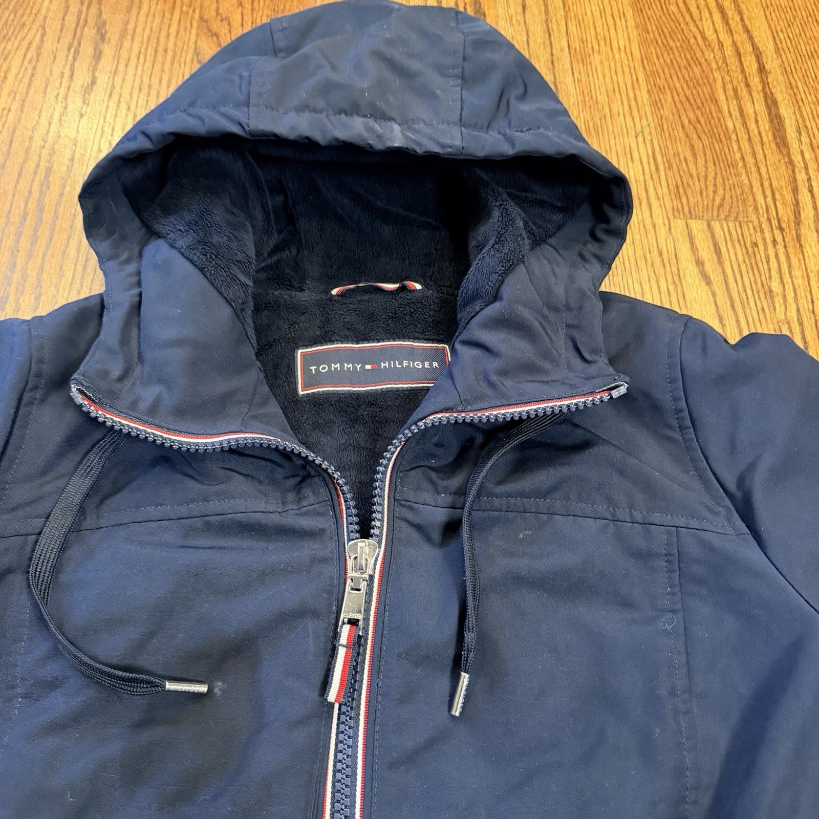 Tommy Hilfiger Women's Lined Soft Shell jacket, Navy Blue Women’s S/CH Warm