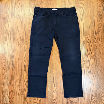 Signature by Levi Strauss Men's Straight Fit Jeans Black W40 L32 58988-0071