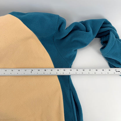SAZAC Snorlax Kigurumi Pokemon Cosplay Costume Unisex OS Teal Beige