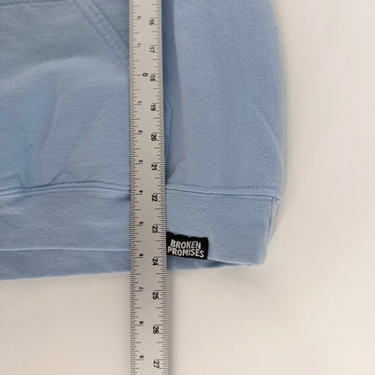 Broken Promises x Santa Cruz Screaming Rose Hoodie Light Blue Graphic S