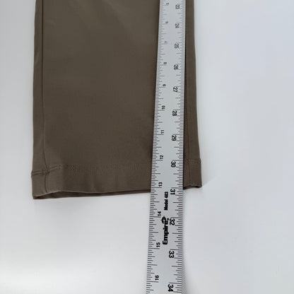 Lululemon Commission Slim Fit Pant Warpstreme Chino Golf 33x30 Artifact Khaki