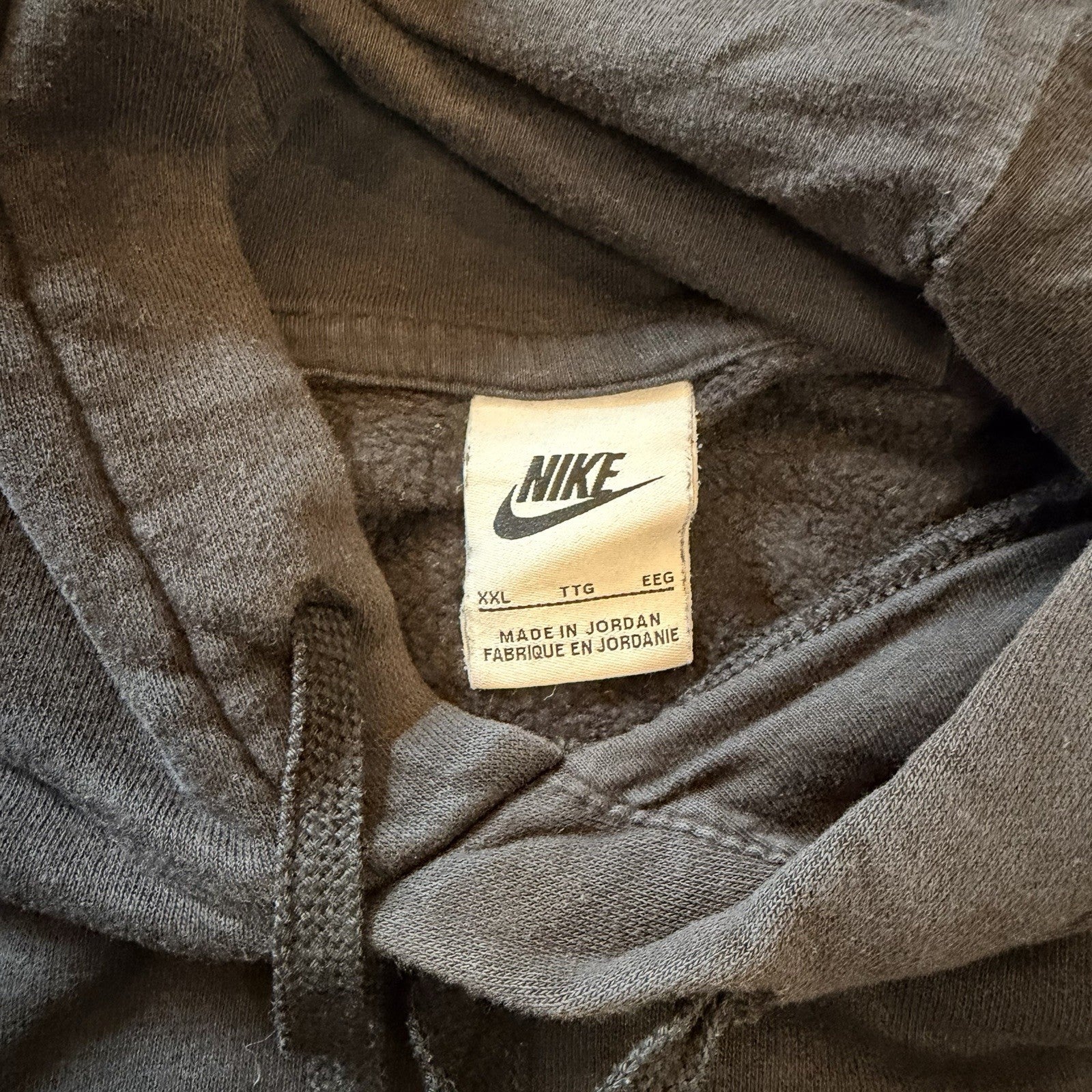 Nike Sportswear Club Fleece Sweatshirt Hoodie Men's XXL Logo Black BV2654-010