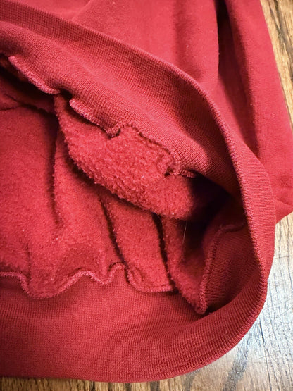 VTG Top Stitch by Morning Sun Cat Crewneck Sweatshirt Womens 3XL Maroon