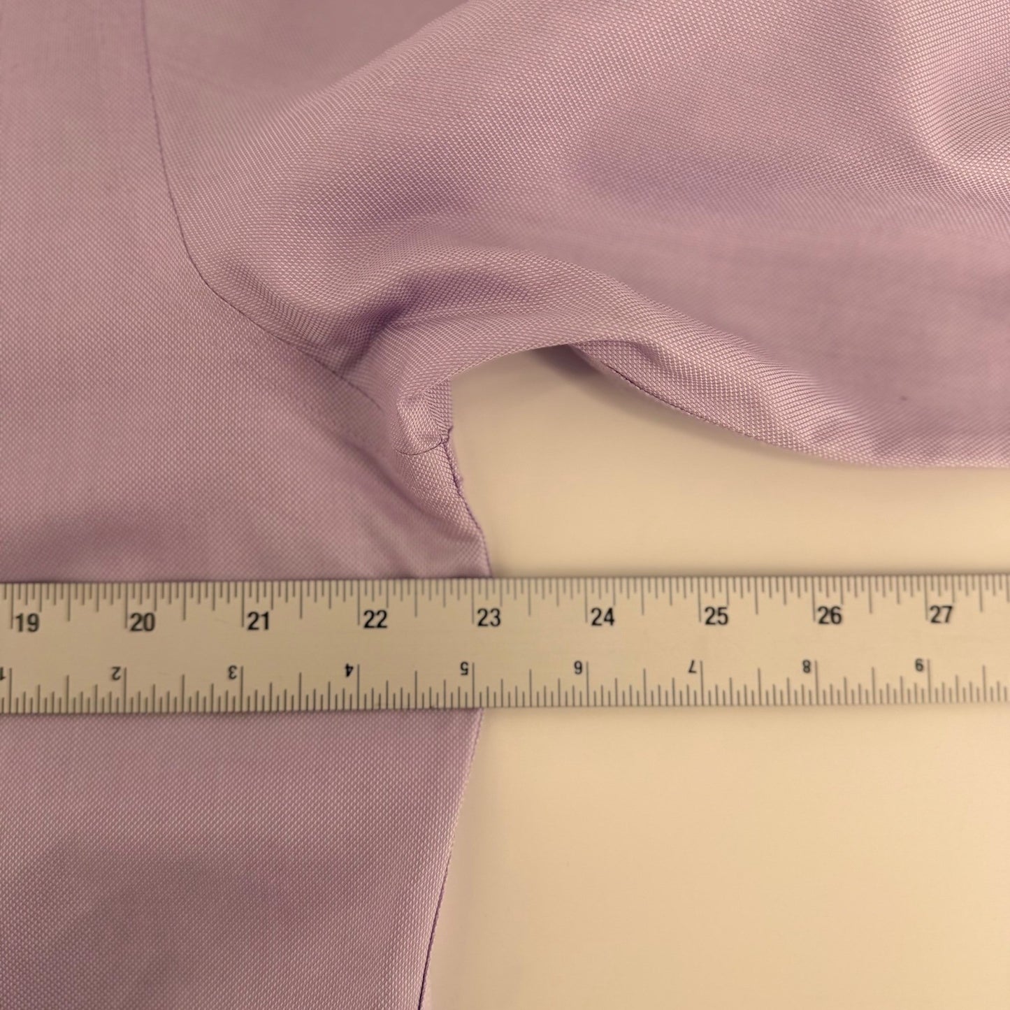 Brooks Brothers Non-Iron Dress Shirt Supima Cotton 16-33 Lavender Purple Mens